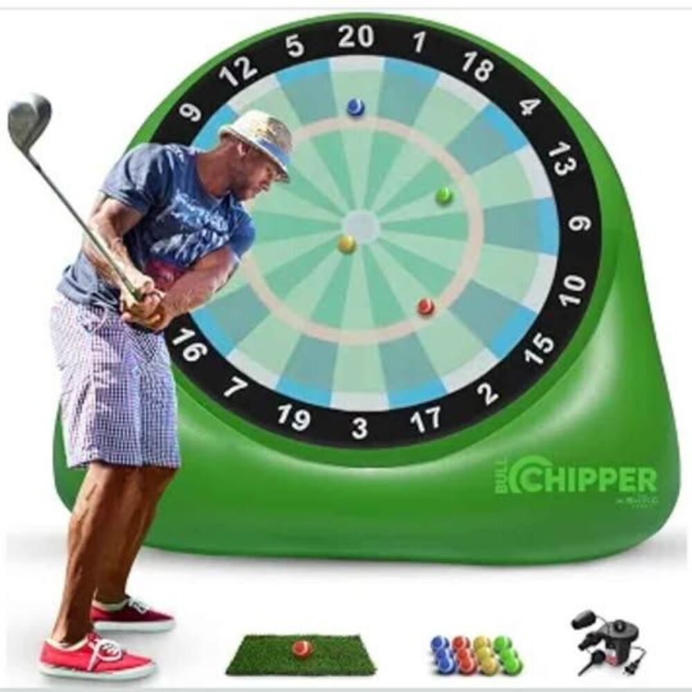 Swooc Games Bull Chipper Inflatable Golf Dart Game - New in box